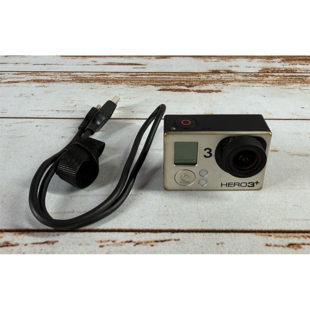 GoPro Hero 3+ Black Edition Action Cam 4K 12MP Wi-Fi Helmet Camera Body Only